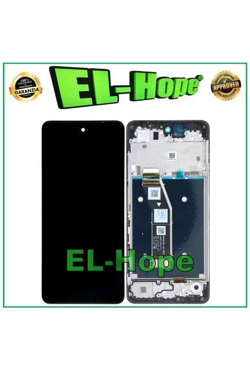LCD-DISPLAY TOUCHSCREEN + RAHMEN FÜR MOTOROLA MOTO G24 XT2423-1 BILDSCHIRMGLAS